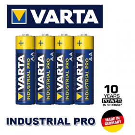 батерия Varta Industrial PRO Alkaline LR03, AAA, MN2400 MICRO 1.5V 4 броя батерии MADE IN GERMANY